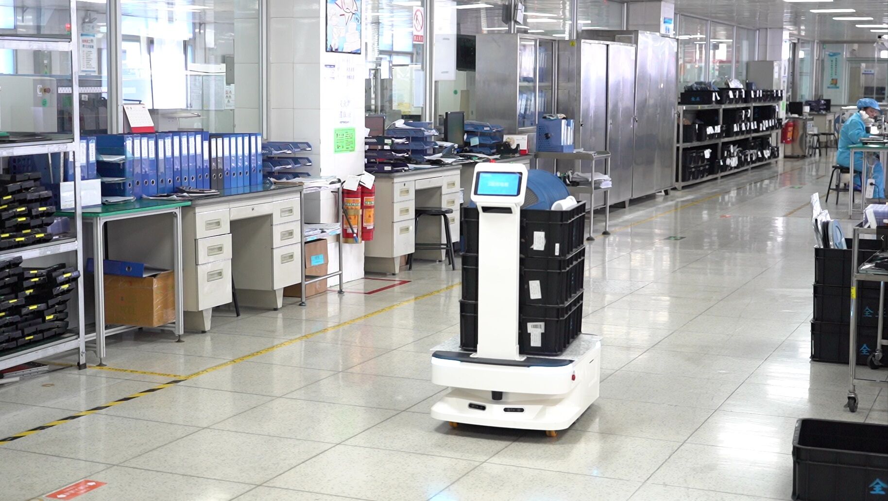 Modern automated warehouse